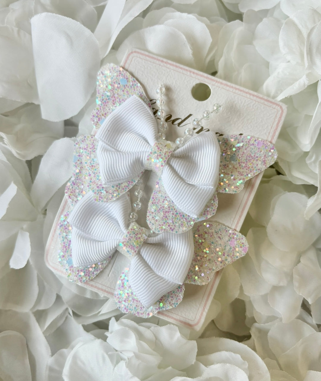 Butterfly Hair Bow Clip