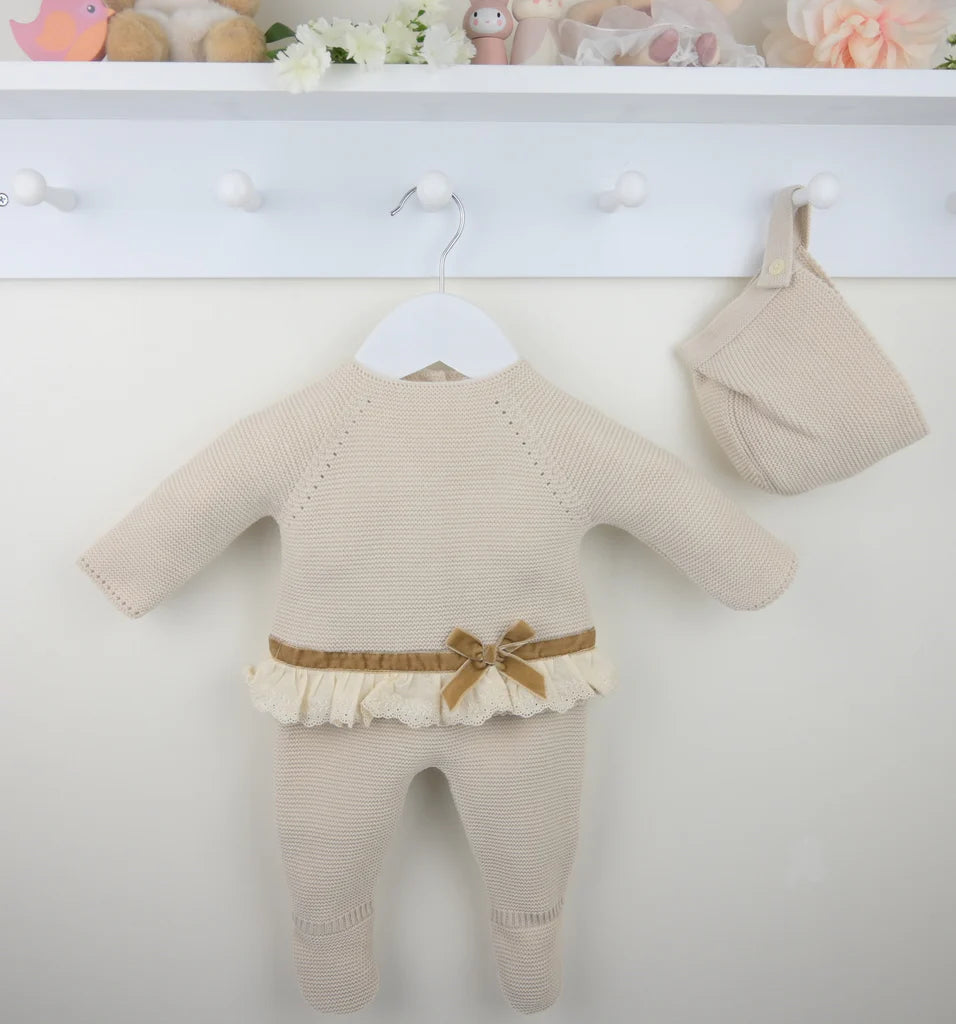 Pex Beige Bow Sienna Set
