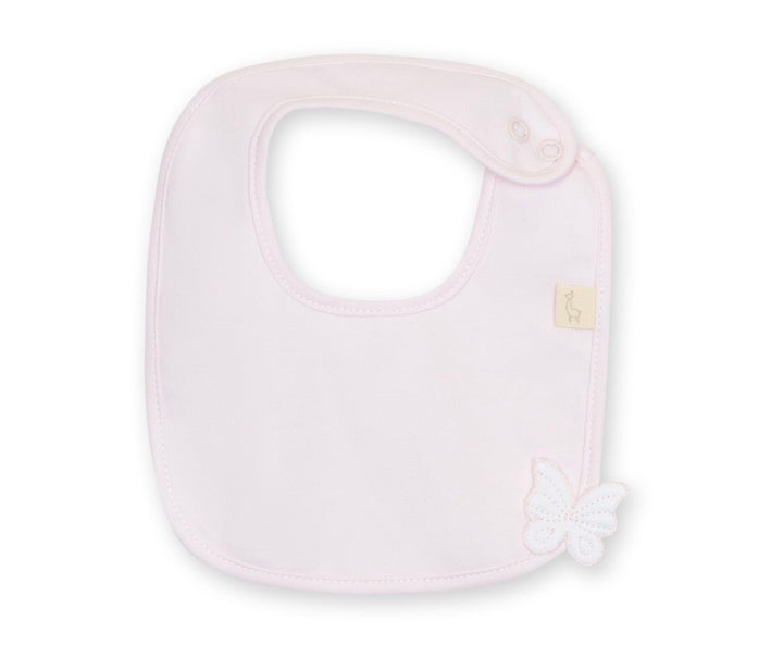 Baby Gi Pink Butterfly Bib