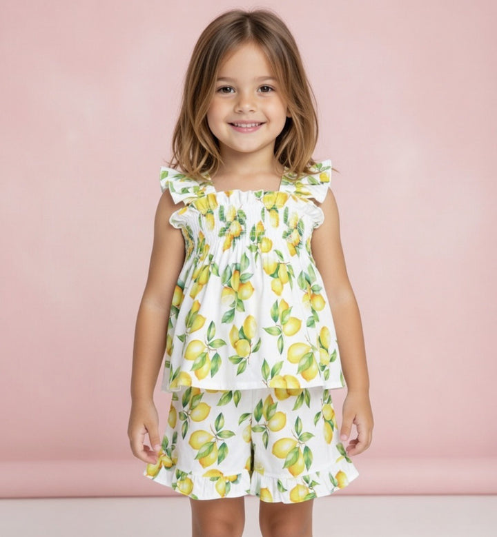Deolinda Lemon Short Set