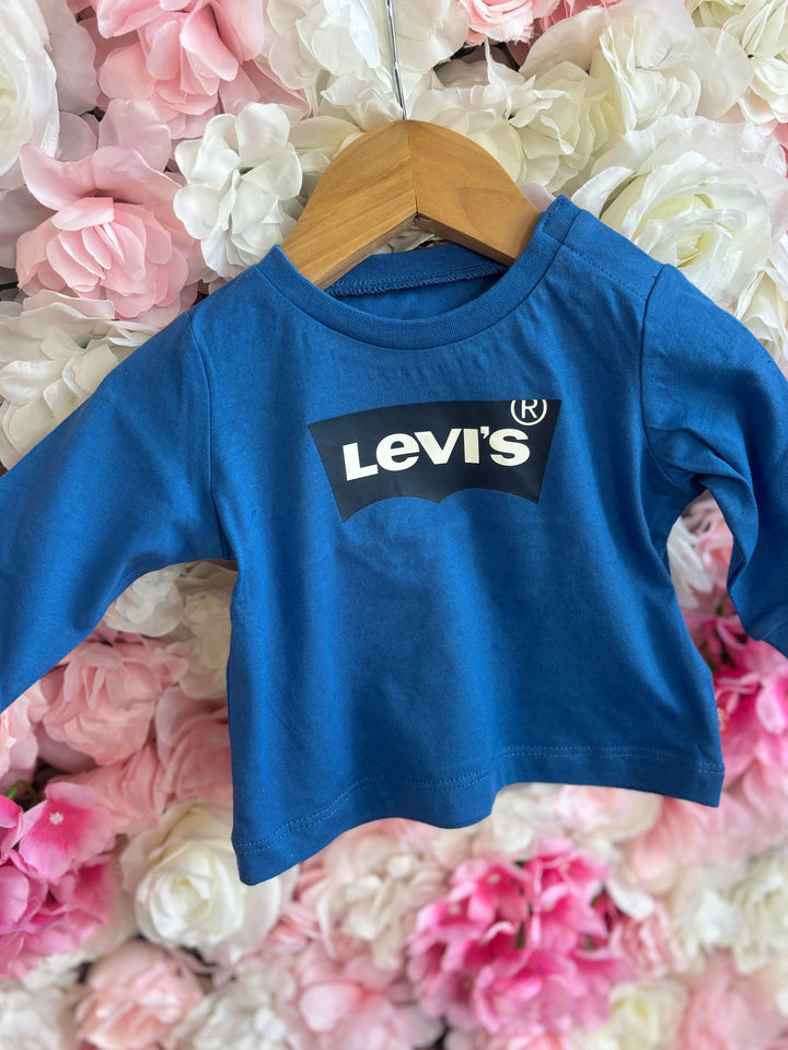 Levi’s Blue Long Sleeve Top