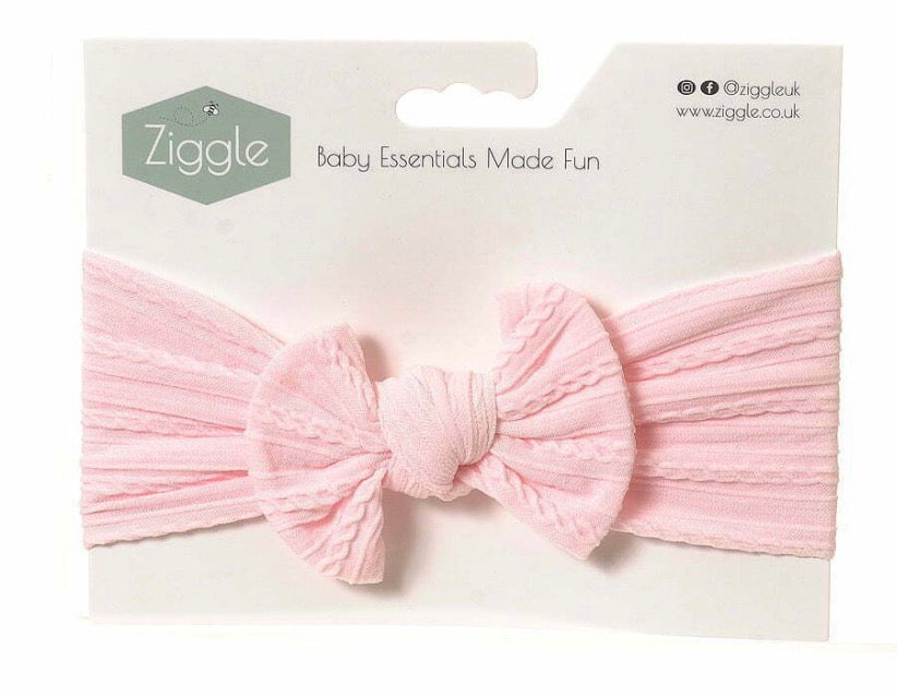Ziggle Soft Pink Headband