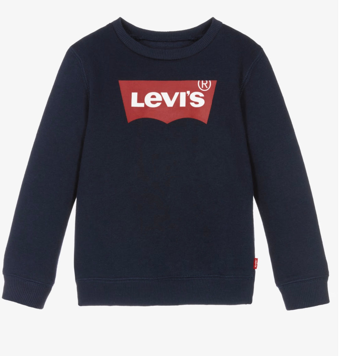Levi’s Navy Logo Sweat Shirt