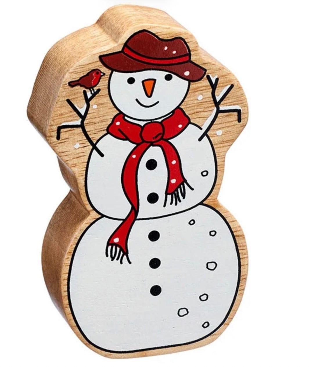 Lanka Kade Wooden Snowman