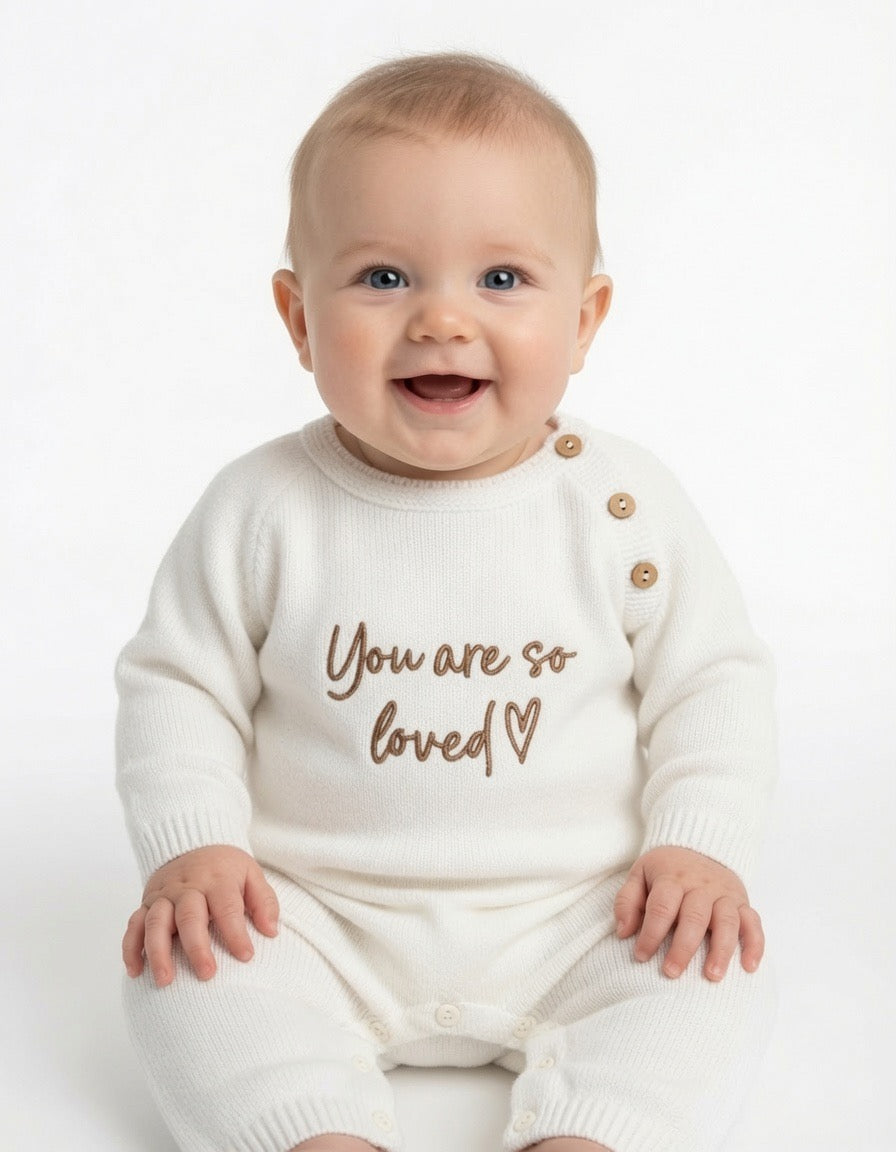 Dandelion You Are So Loved Babygrow