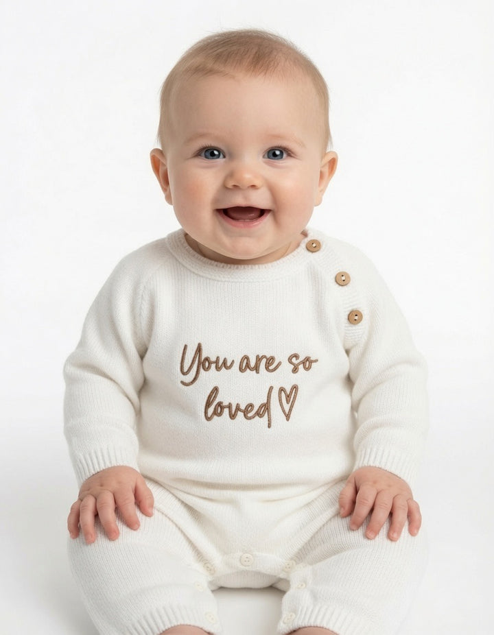 Dandelion You Are So Loved Babygrow