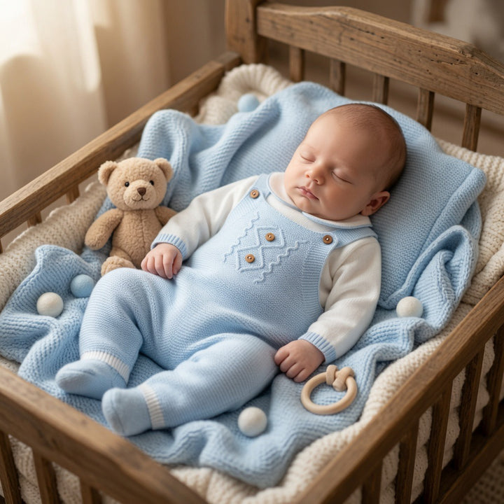 Dandelion Blue Dungaree Set