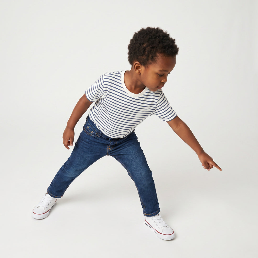 Levi Slim Dobby Pull On Jeans