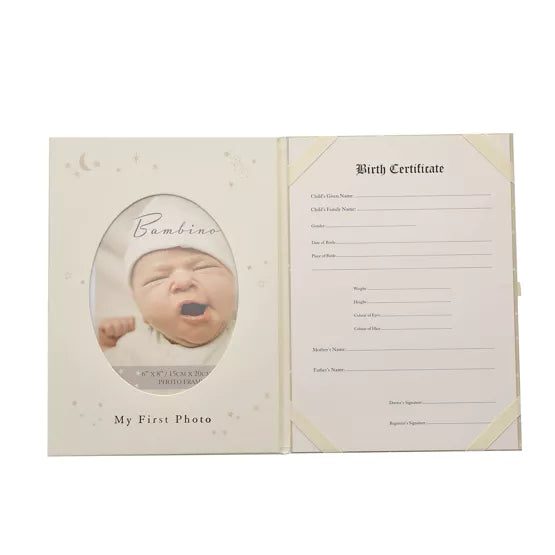 Little Star A4 Birth Certificate Holder