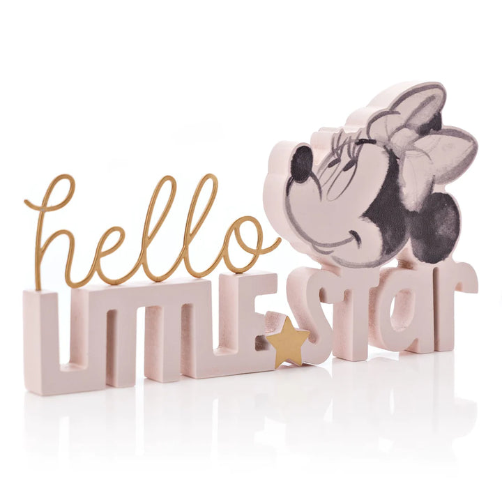 Disney Minnie Hello Little Star Plaque