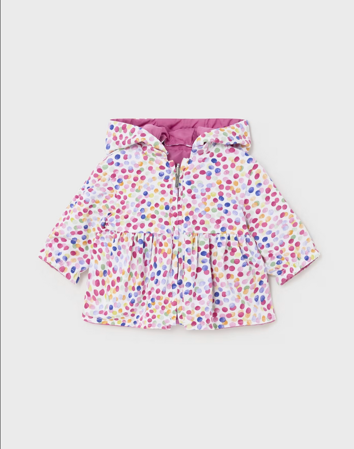 Mayoral Pink Dot Bundle (reversible jacket & Dress)