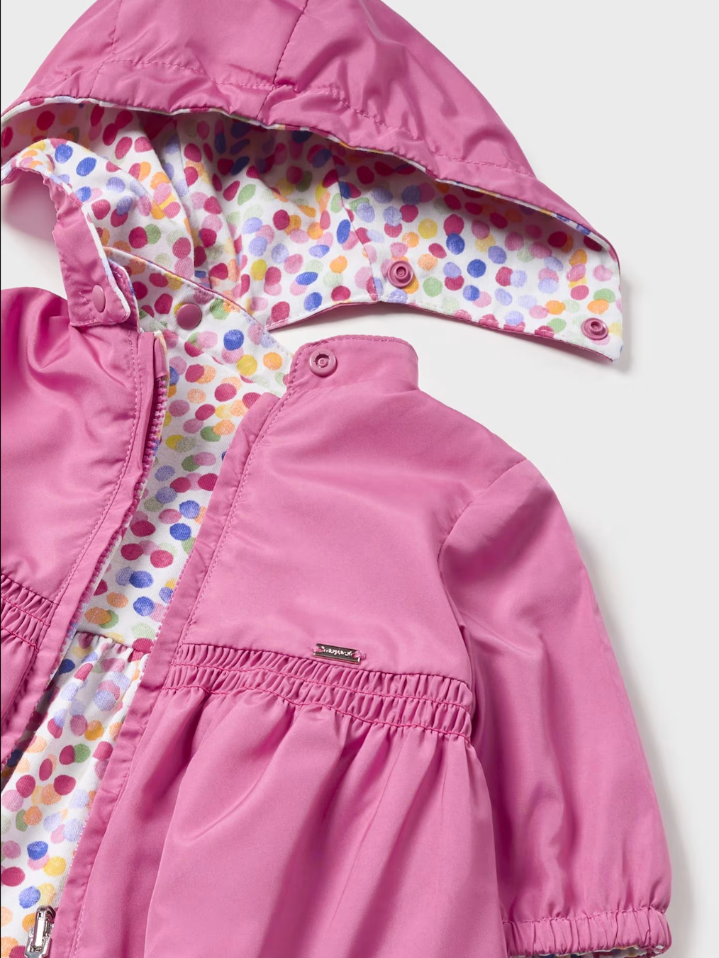Mayoral Pink Dot Bundle (reversible jacket & Dress)