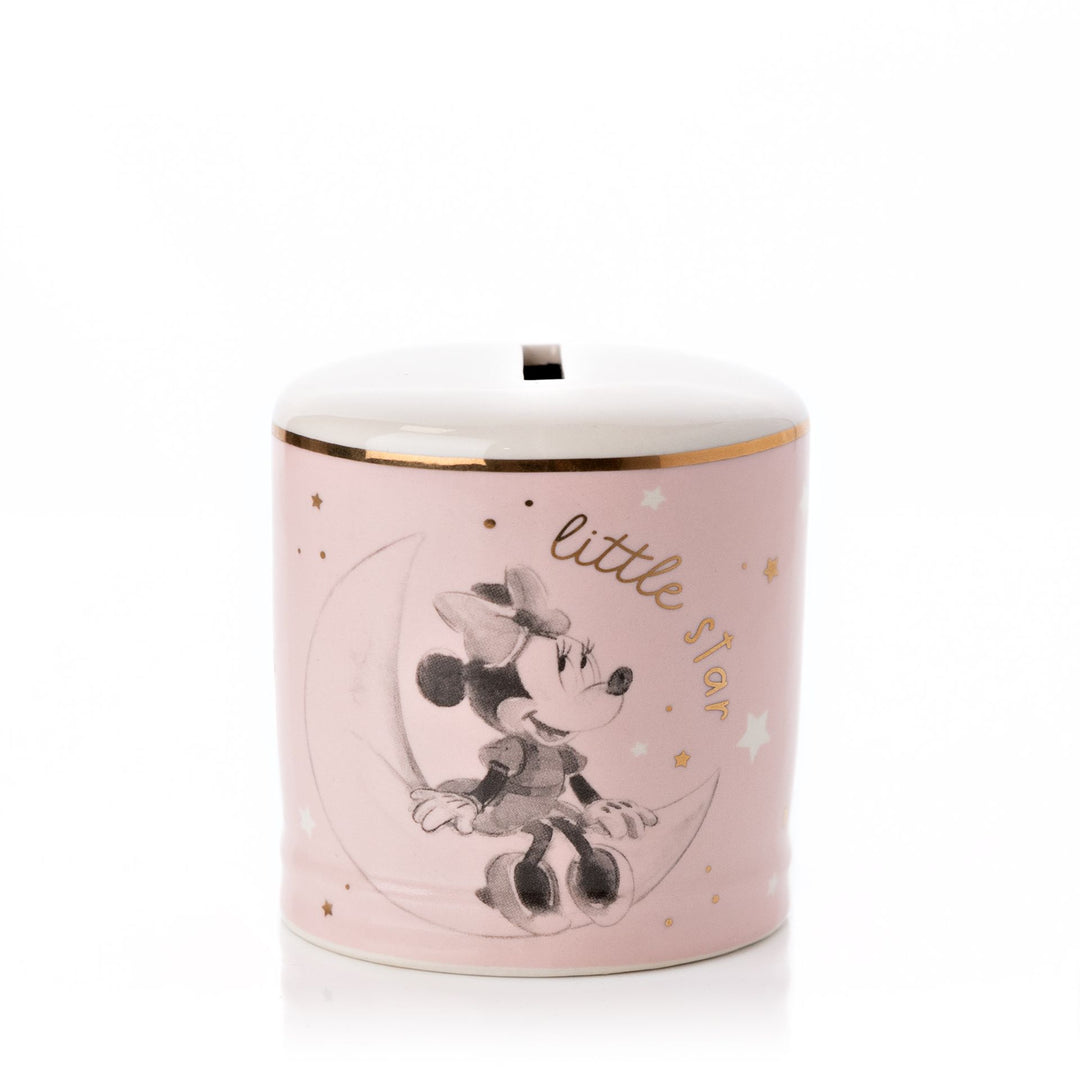 Disney Minnie - Ceramic Money Box Pink