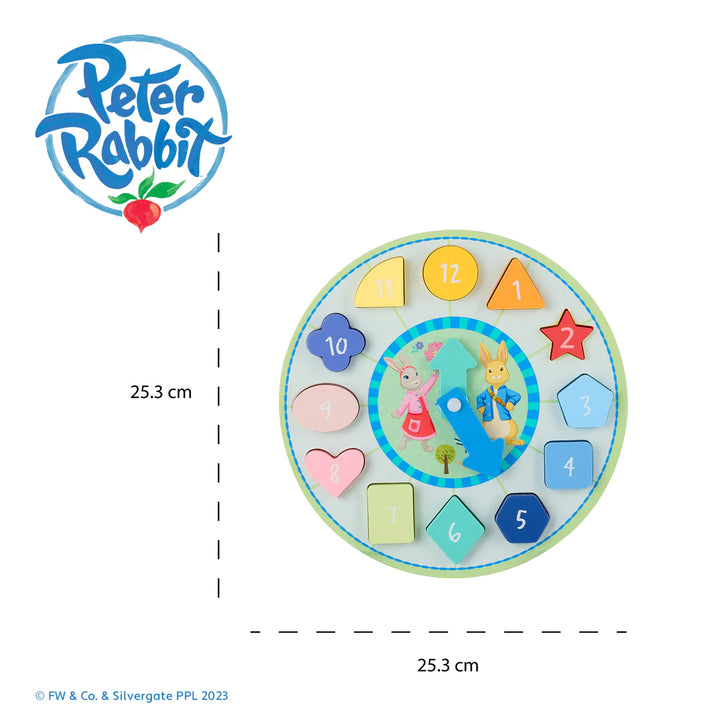 Peter Rabbit™ Shape Sorting Clock