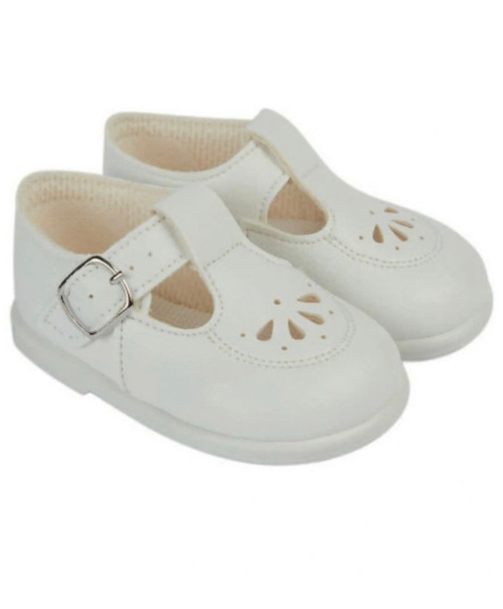 White Petal Hard Sole Baypods Shoes